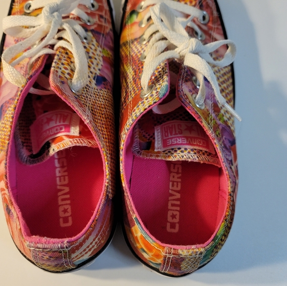 Converse All Star flowered sneakers - Picture 4 of 7